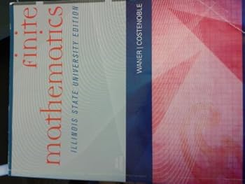 Paperback FINITE MATHEMATICS >CUSTOM< Book