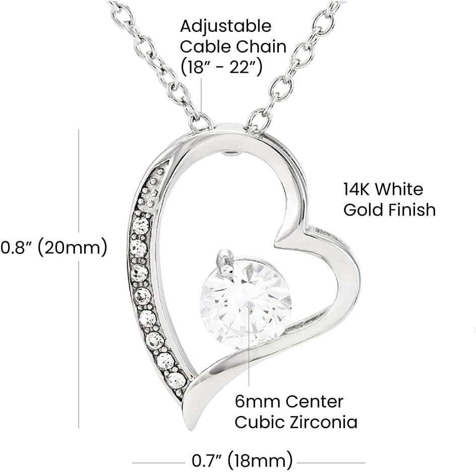 Necklace For Daughter, Heart Pendant Necklace, To My Daughter Necklace, Necklaces For Women, Gifts For Teenage Girls, Jewelry Gift For Daughter