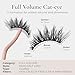 House of Lashes Iconic Demi - Comfortable Fake Eyelashes for Bold Cat-Eye Look look, Easy and Reusable Faux Mink Lashes for All Eye Shapes