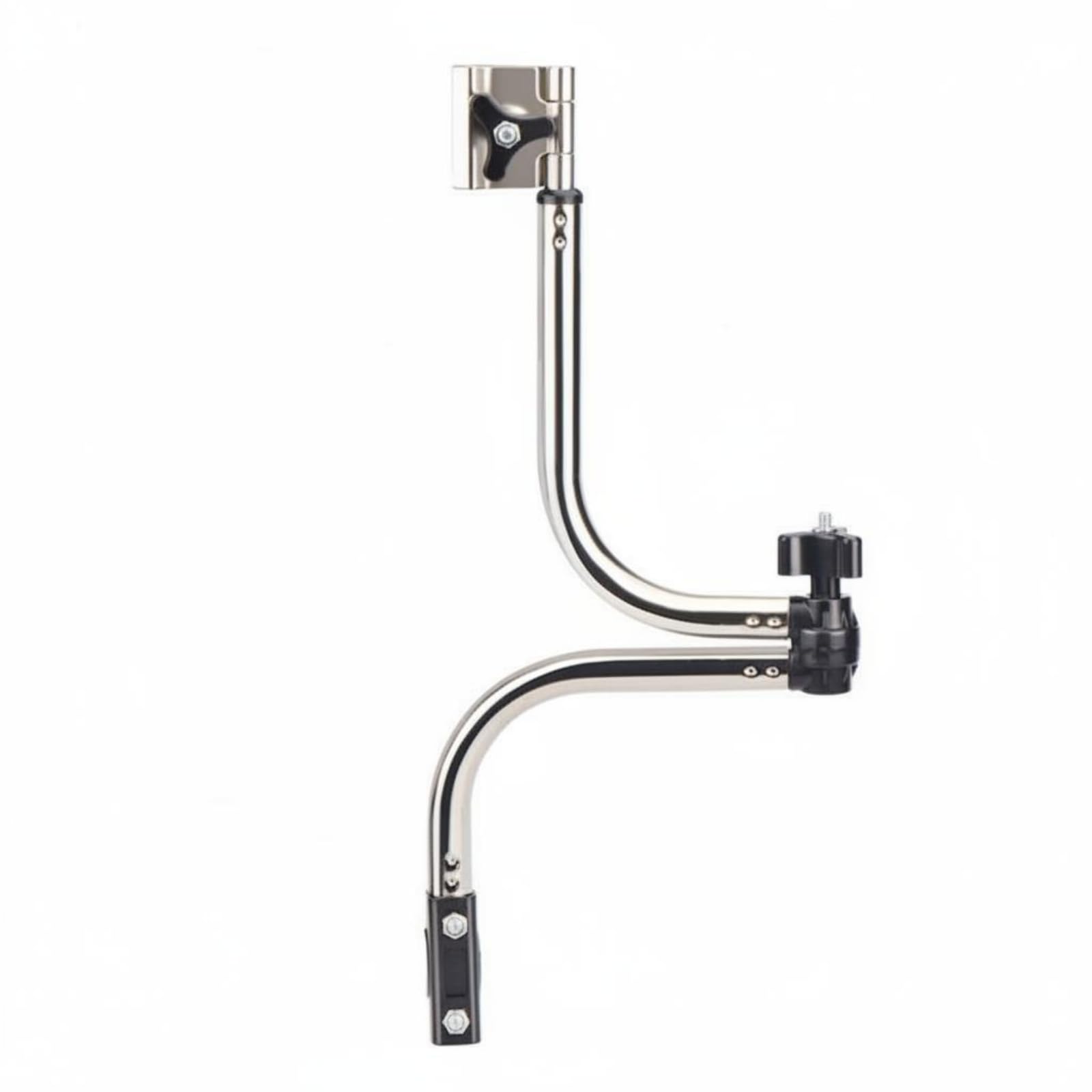 Pedal Cycle Umbrella Mount Handseffortless Shade Motorcycle Umbrella Bracket 360 Degree Rotation Scooter Sunshade Clamp for Rainy Weather, Sun Protection, 2-fold-image-29