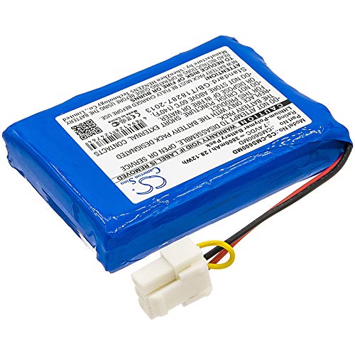 CS-CMS600MD Batería 3800mAh Compatible con [CONTEC] CMS6000, Monitor CMS6000 sustituye 88889457