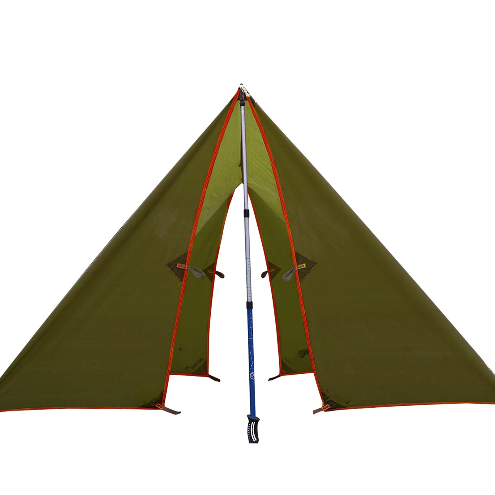 Hamac de bâche de Tente de Camping de 10,4 * 9,8 Pieds pour 2 Personnes, bâche de hamac, bâche de Camping imperméable légère, matériau PU, pour Le Camping, la randonnée