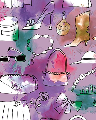 Sketch Journal: Color Duo (Pink and Purple) 8x10 - Pages are LINED ON THE BOTTOM THIRD with blank space on top