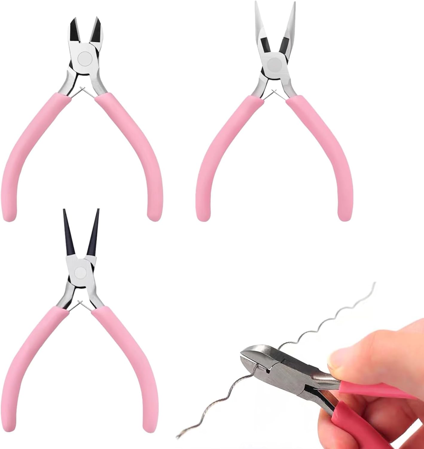 手芸ペンチ アクセサリー工具【3点セット