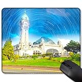 France Limoges Tapis de souris antidérapant en caoutchouc imperméable avec bord cousu