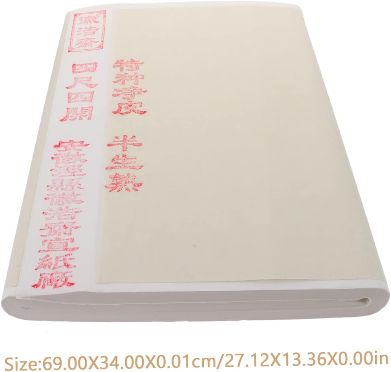 KONTONTY Professional Calligraphy Paper Rice Paper Rolls for Writing Chinese Painting