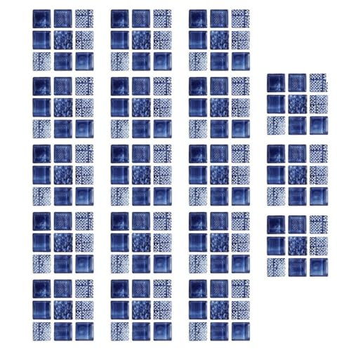 Mikikit Azulejos Adhesivos de Pared 18 Unidades Diseño Mármol Esmerilado para Renovación y Decoración de Fondo de TV y Sala de Estar