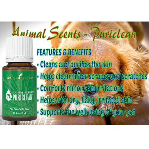 Young-Living-Animal-Scents-PuriClean-15-ml-Pet-First-Aid-Skin-Care-Natural-Recovery-Wound-Healing-Moisturizer-for-Pets-Dry-Relief-Pet-Friendly-Essential-Oils