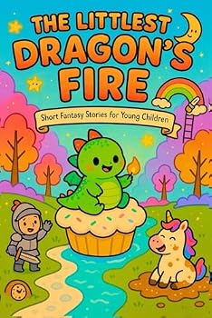 Paperback The Littlest Dragon's Fire: Short Fantasy Stories for Young Children Book