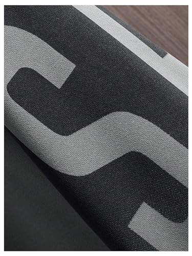 Verdusa Men's Letter Graphic Drawstring Hoodie Sweatshirt Colorblock Long Sleeve Pullover Tops Streetwear3