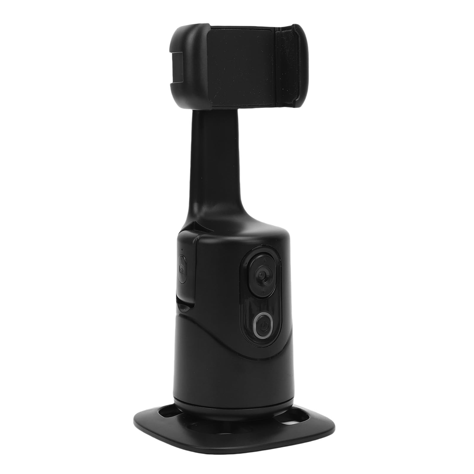 Cryfokt Supporto per Telefono con Rilevamento Automatico del Volto Treppiede con Rotazione Intelligente a 360° per Streaming Live Supporto Fotografico Intelligente Tutti gli Smartphone
