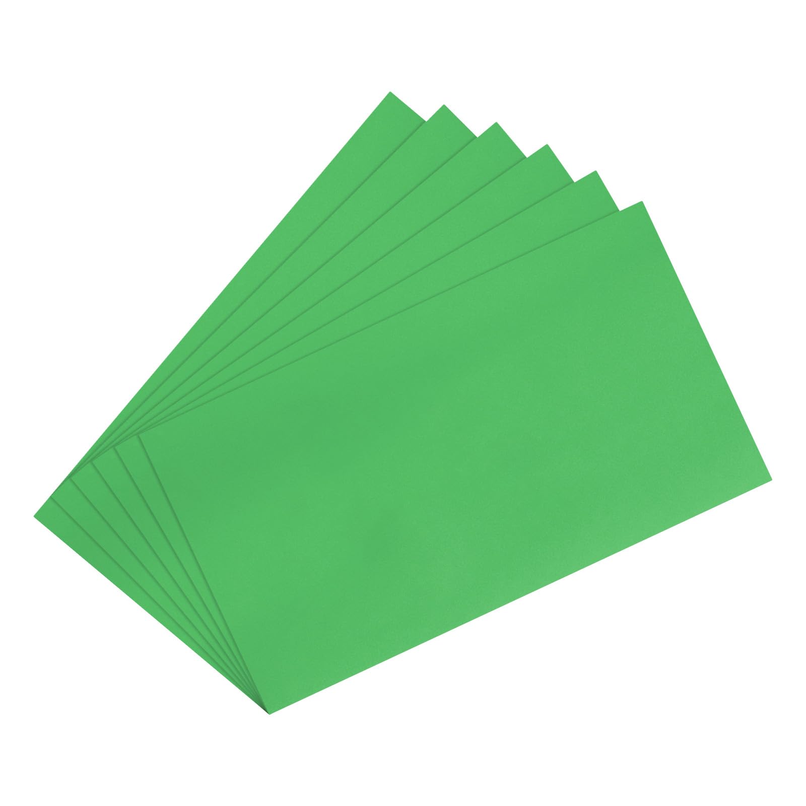 QUARKZMAN 10 Stück Schaumstoffplatten, 90 x 50cm Smaragdgrün Moosgummi Platten, 1mm EVA Foam für DIY Basteln, Geburtstag, Weihnachten, Partydekoration