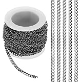 Instrucciones: Puedes usar la cadena sola o añadir adornos o colgantes, combinándola con otros accesorios para crear joyas más personalizadas y modernas.