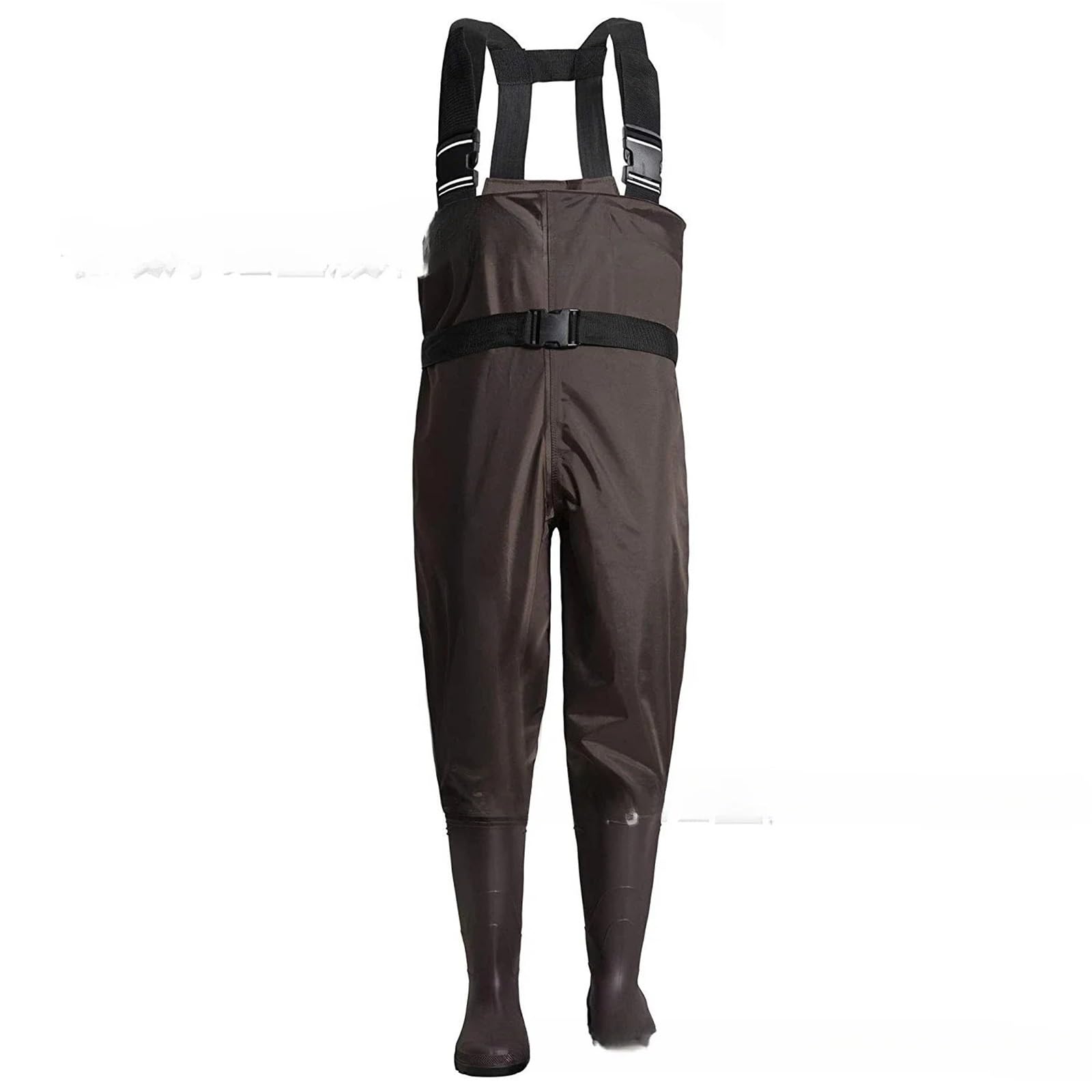 Tuta da pesca Pantaloni subacquei monopezzo for bambini in nylon for metà adulti Pantaloni da pesca impermeabili Pantaloni da trampoliere Pantaloni in pelle Pantaloni impermeabili(002coffee,46)