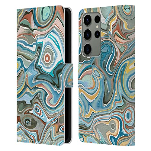 Étui en cuir Galaxy S23 Ultra fini haut de gamme design Ninola