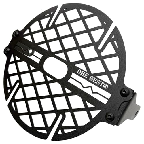 Image of Dhe Best METAL HEAD LIGHT GRILL Reinforced Steel Guard with Long Lasting Durability for Yamaha XSR 155