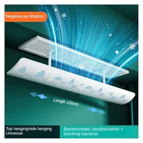 ZgGAR h V ݂艺ftN^[ obt h~ JZbg KCh jo[T(Central AC 120cm)