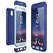 Produktbild CE-Link für Samsung Galaxy J5 2017 Hülle Hardcase 3 in 1 Handyhülle Ultra Dünn Hartschale 360 Grad Full Body Schutz Backcover Schutzhülle Anti-Kratzer Bumper - Blau