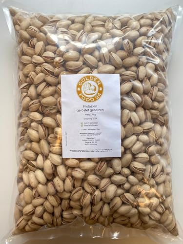 Pistazien Geröstet & Gesalzen USA-Ursprung 3 kg Ideal als Snack