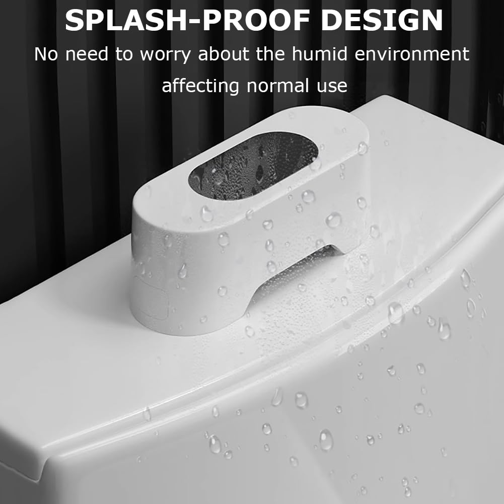 Sensor Automático De Inodoro Flusher, Sensor De Descarga De Inodoro Sin Toque, Sensor De Descarga De Inodoro Inteligente con Descarga De Infrarrojos Externos