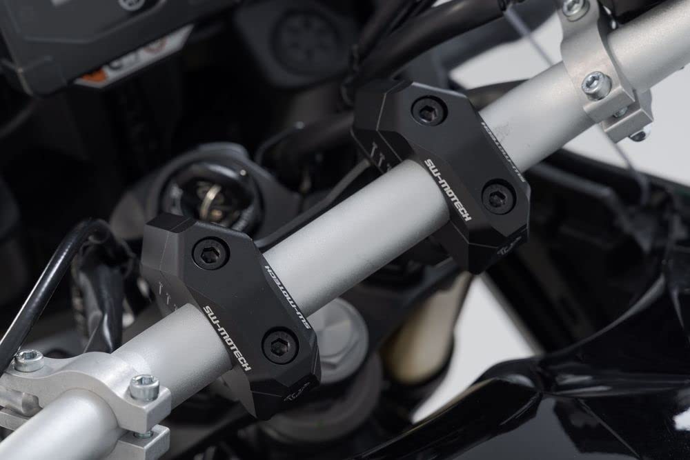 SW-Motech Lenkerverlegung Variabel - Aluminium - 6 Positionen - Für 22/28/32mm