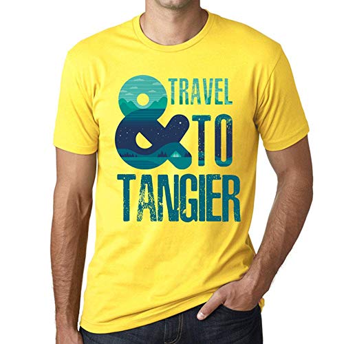 Tee-Shirt Voyage à Tanger pour l'Été et les Vacances d'un Homme Moderne