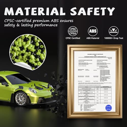 Image of AEROQUEST 1:16 Porsche Remote Control Car -911 GT3 RS-Green