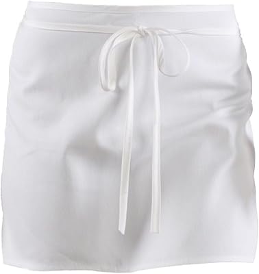 💎 86% MEGA DEAL! CHEMAGLIETTE! Grembiule Corto Cucina Uomo Donna – Grembiuli Da Lavoro Barbecue Cameriere Sala, Casacca Per Ristorante Bar Pizzaiolo Barman Barista, Senza Tasca Con Cintura Basic Half Apron