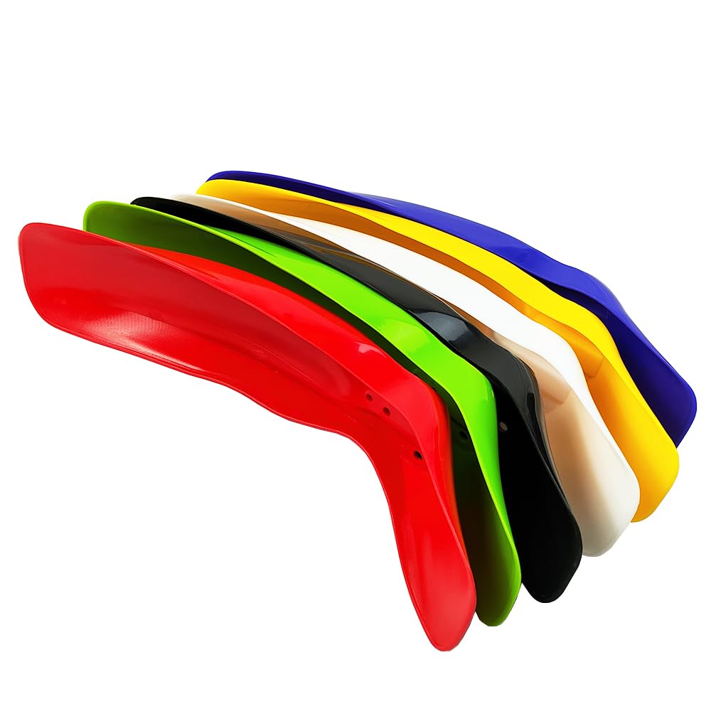 Green Plastic Rear Tail Mud Guard Fender KLX110 Style PIT PRO Trail Di - Foto 10