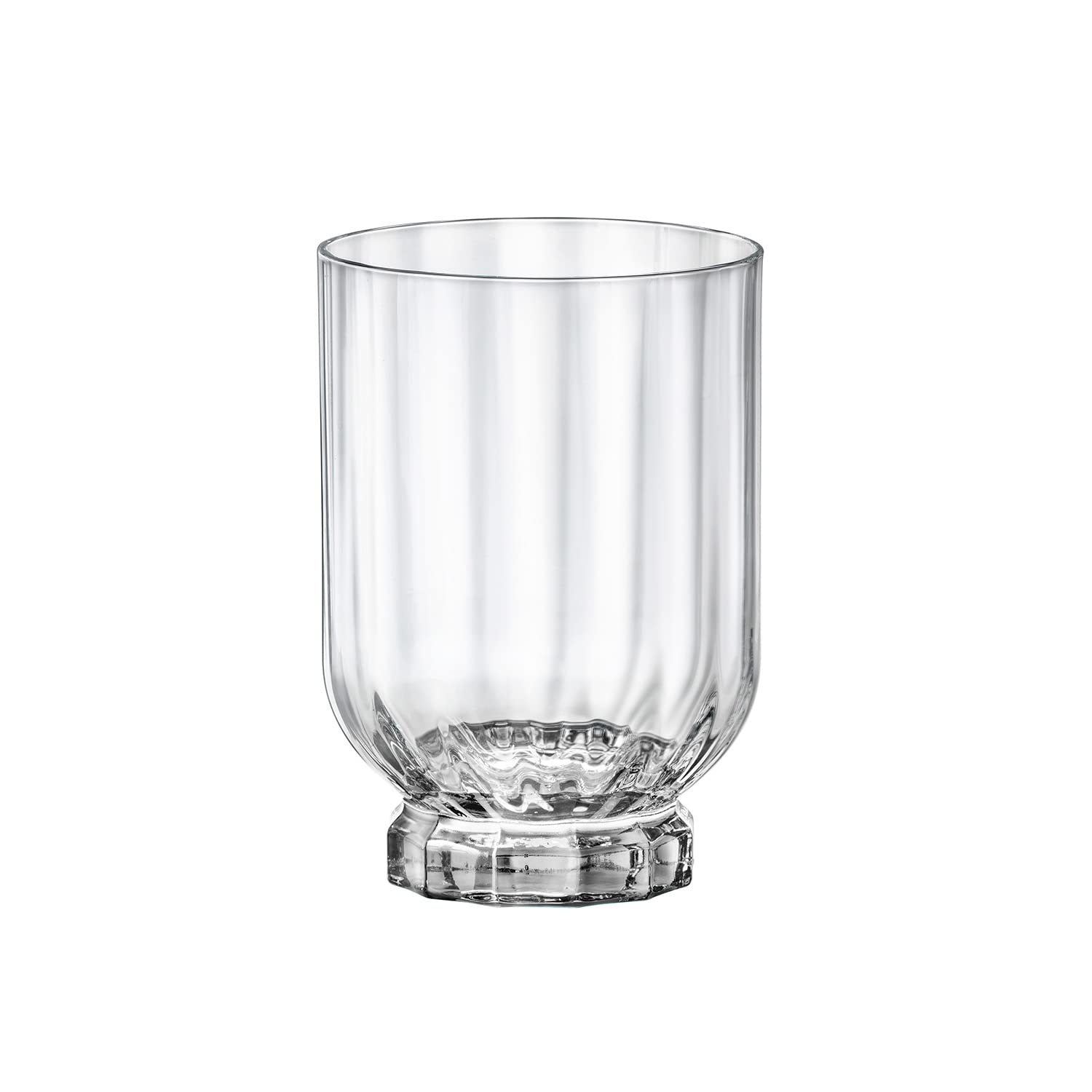 Rocco Bormioli Bormioli Rocco Florian Set of 6 Glasses, Clear Foot, Dof, 37.5cl, 37,5cl