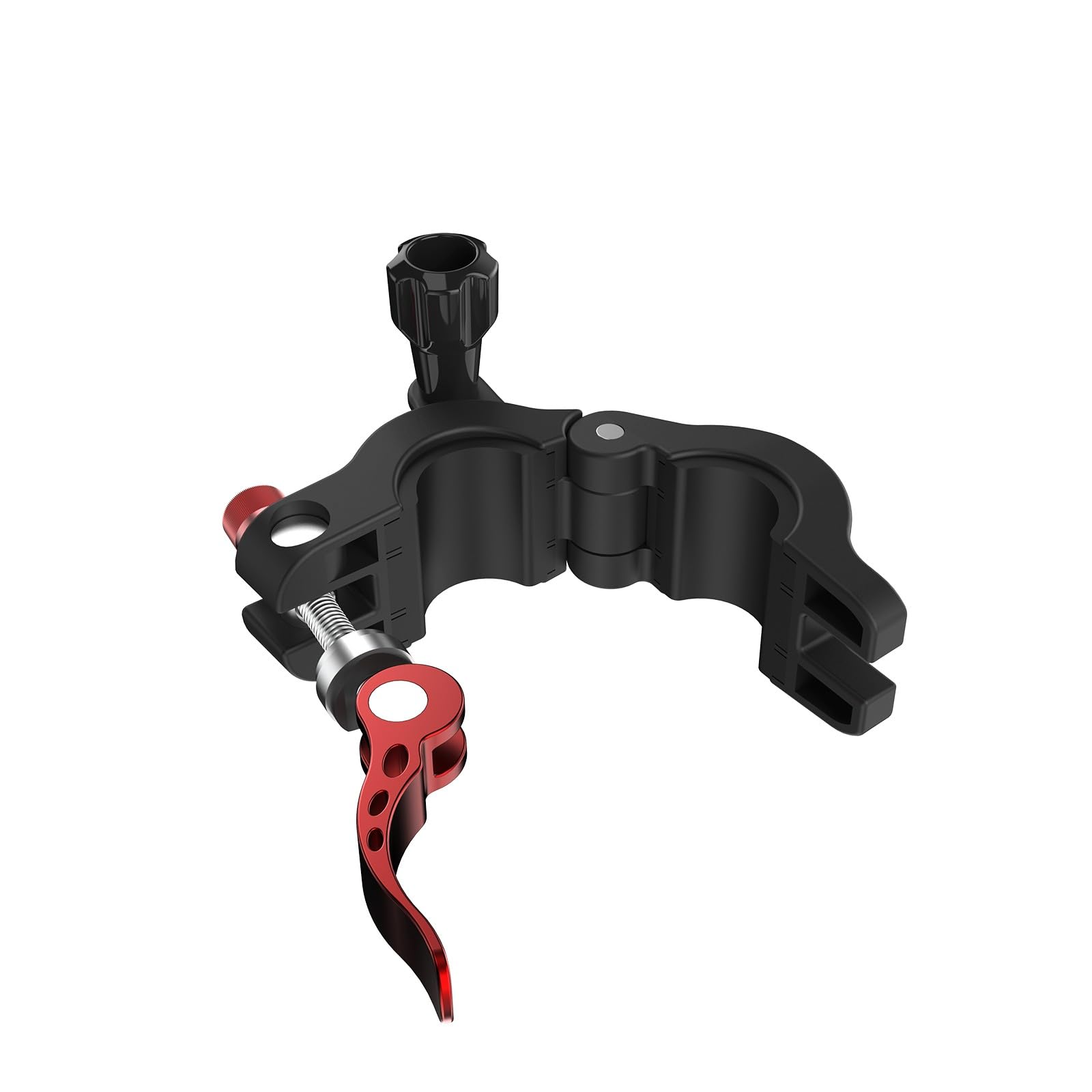 Halterung aus Aluminiumlegierung für DJI RC Pro, sichere Lenkerhalterung zum Radfahren mit Action-Kameras, kompatibel mit insta360-Serie, Schwarz