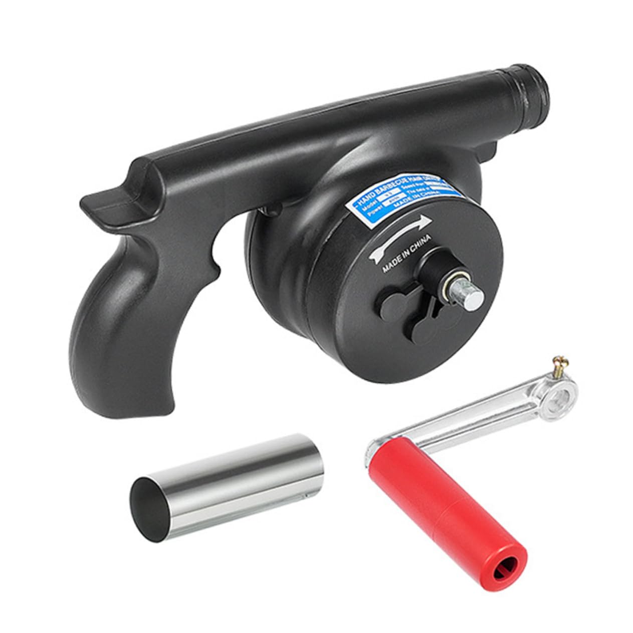 Hemobllo 2 Pezzi Asciugacapelli portatili Fan portatile griglia Barbecue aeratore da campeggio soffiatore di all'aperto soffiatore d'aria per grill soffiatore portatile plastica