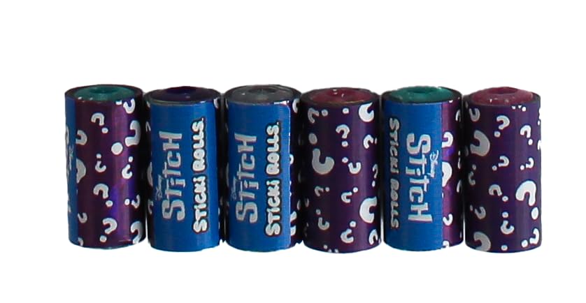 Sky Castle Sticki Rolls Stitch Pendant Pack, Wearable Sticker Jewellery, Collectable Toys, Disney Stitch, 15 x 3 x 23.5 cm