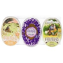 Anis De Flavigny - Orange, Anise and Violet Flavored Candies From France 3 Pack 3x1.75oz