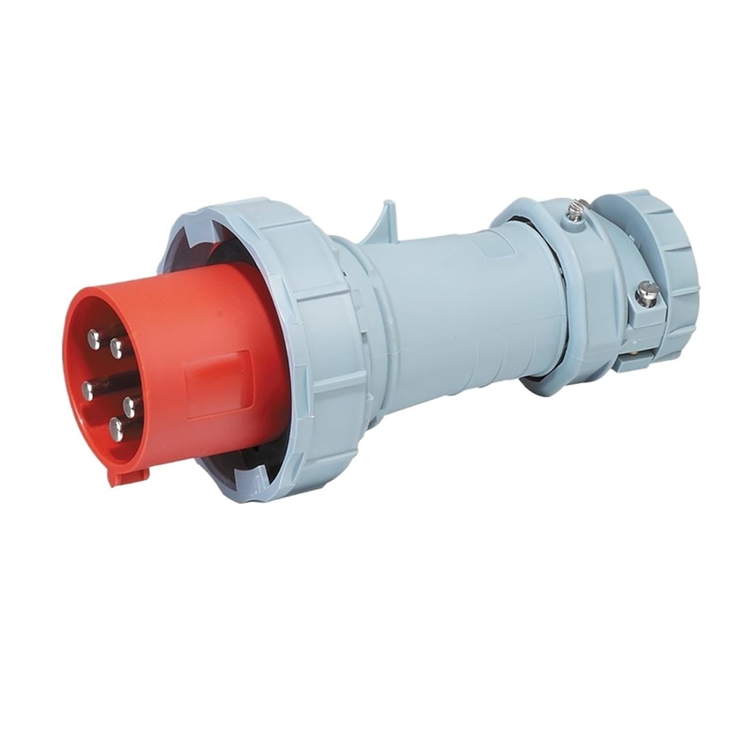 IP67 Industrial and Socket Connector Three-Phase 3-core 4P5 Hole 63A/125A Waterproof Non-Explosion-Proof(5P63AIP67 Plug GP1114)