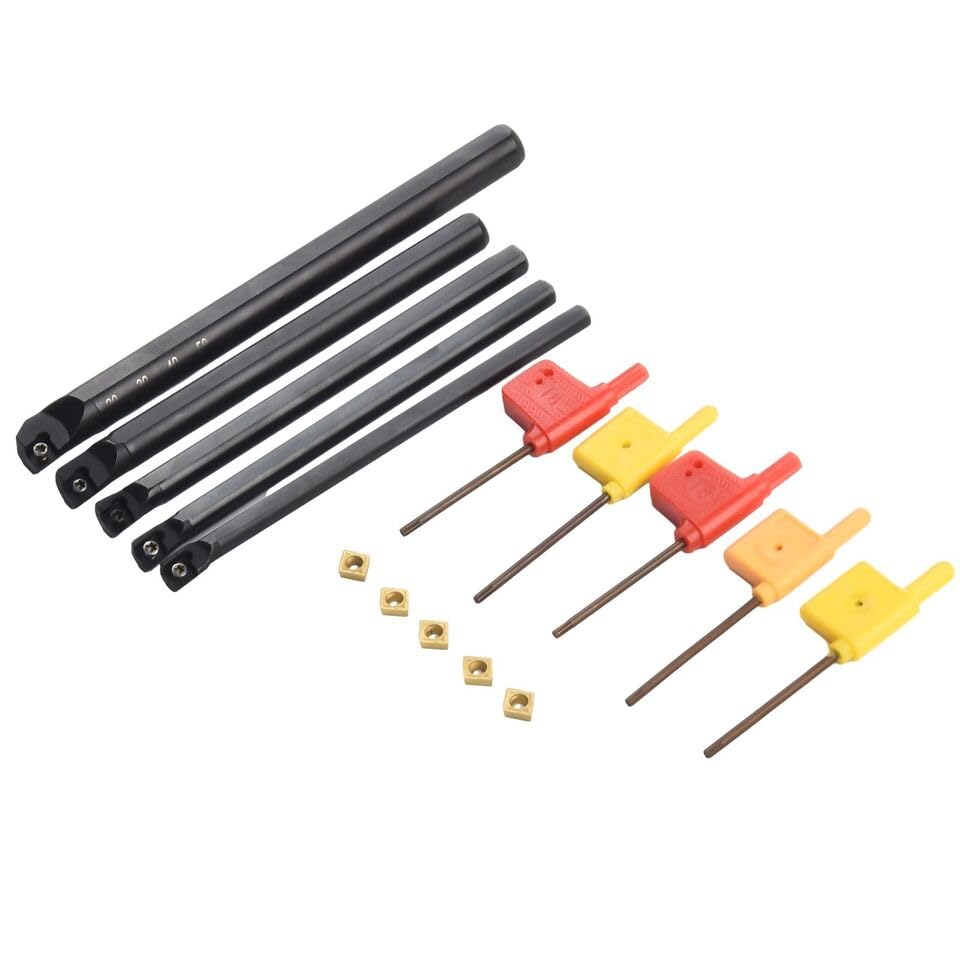 Kit de Herramientas para Torno con Insertos de Carburo miniatura 4