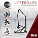 Venom Single Sided Swingarm Motorcycle Stand Lift with 40.7 mm pin, Motorcycle Wheel Stand, Motorcycle Rear Stand, Lifting Accessories, Compatible with Ducati & Triumph Models