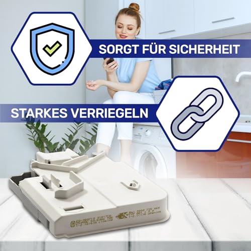 Türschloss der Waschmaschine T85 16(6) A 250V mit 3 Kontakten mit dem Originalcode 00619468 00633765 für Bosch für Siemens - Garantie 10 Jahre - MONTERAL