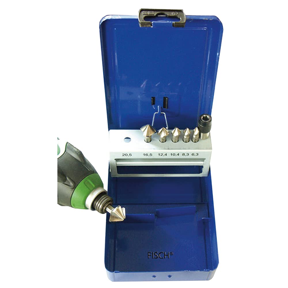 Fisch 060XEM07K HSS BIT Kegelsenker Set