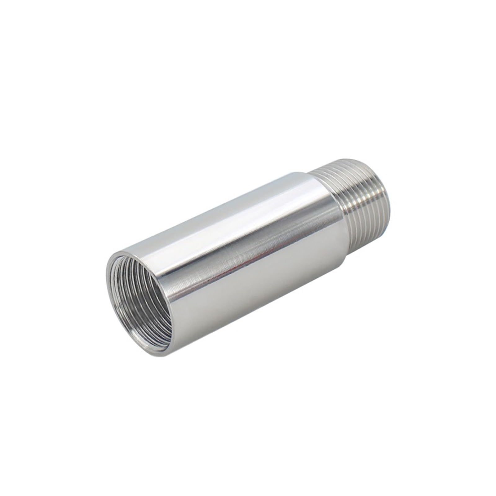 Connettore di prolunga for tubo flessibile, 1 pz. 1/2" ~ 1,5" maschio x femmina, raccordo for tubo di prolunga in acciaio inossidabile 304 senza saldatura(1" 120mm)