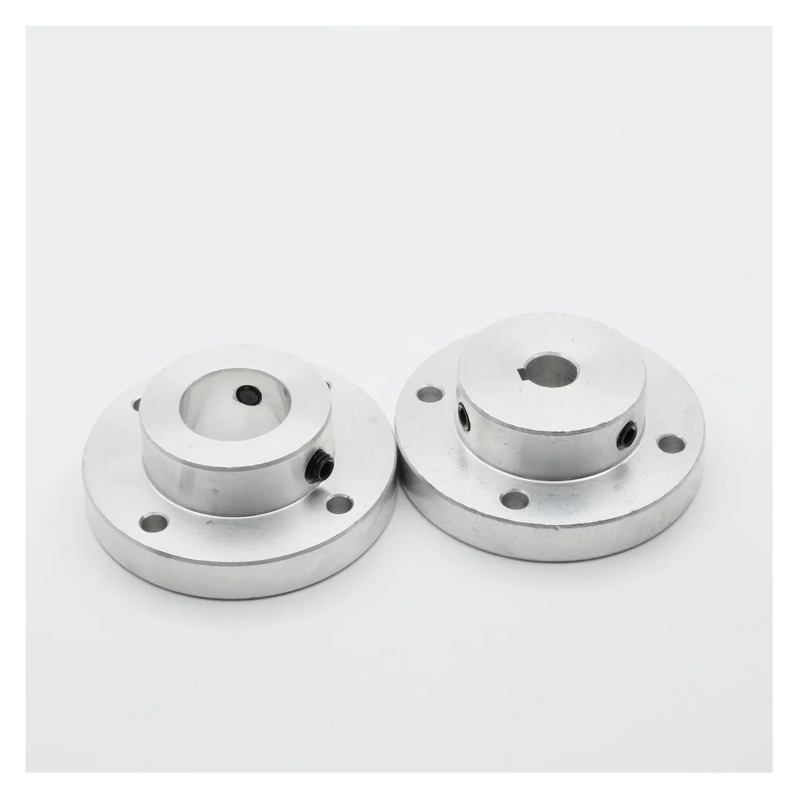 Giunto a flangia in lega di alluminio 5/6/6,35/7/8/9/10~22MM Foro-chiavetta 50MM Collegamento rigido all'albero di trasmissione(8mm-Keyway F3)