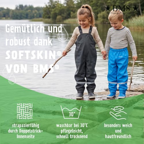 Foto von BMS Regenbundhose, wasserdicht für Jungen in Gelb Größe 110