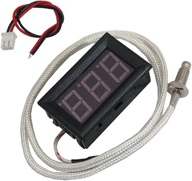 XHB310 12V K Tipi M6 Termokupl Dijital K rm z  Termometre