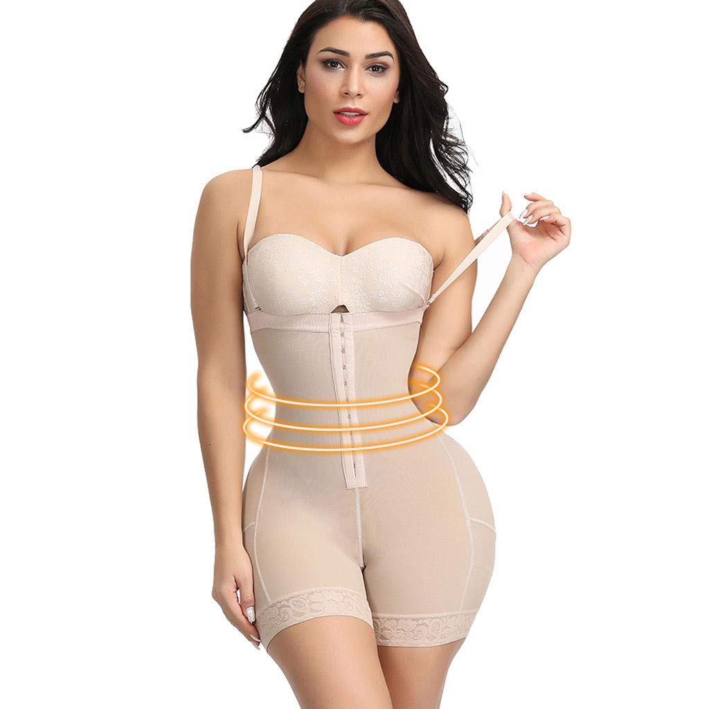 Frauen Ganzkörper-Formwäsche Underbust Abnehmen Mitte Oberschenkel Shaper Bauch-Steuer Nahtlose Postpartum Körper Hüftgürtel