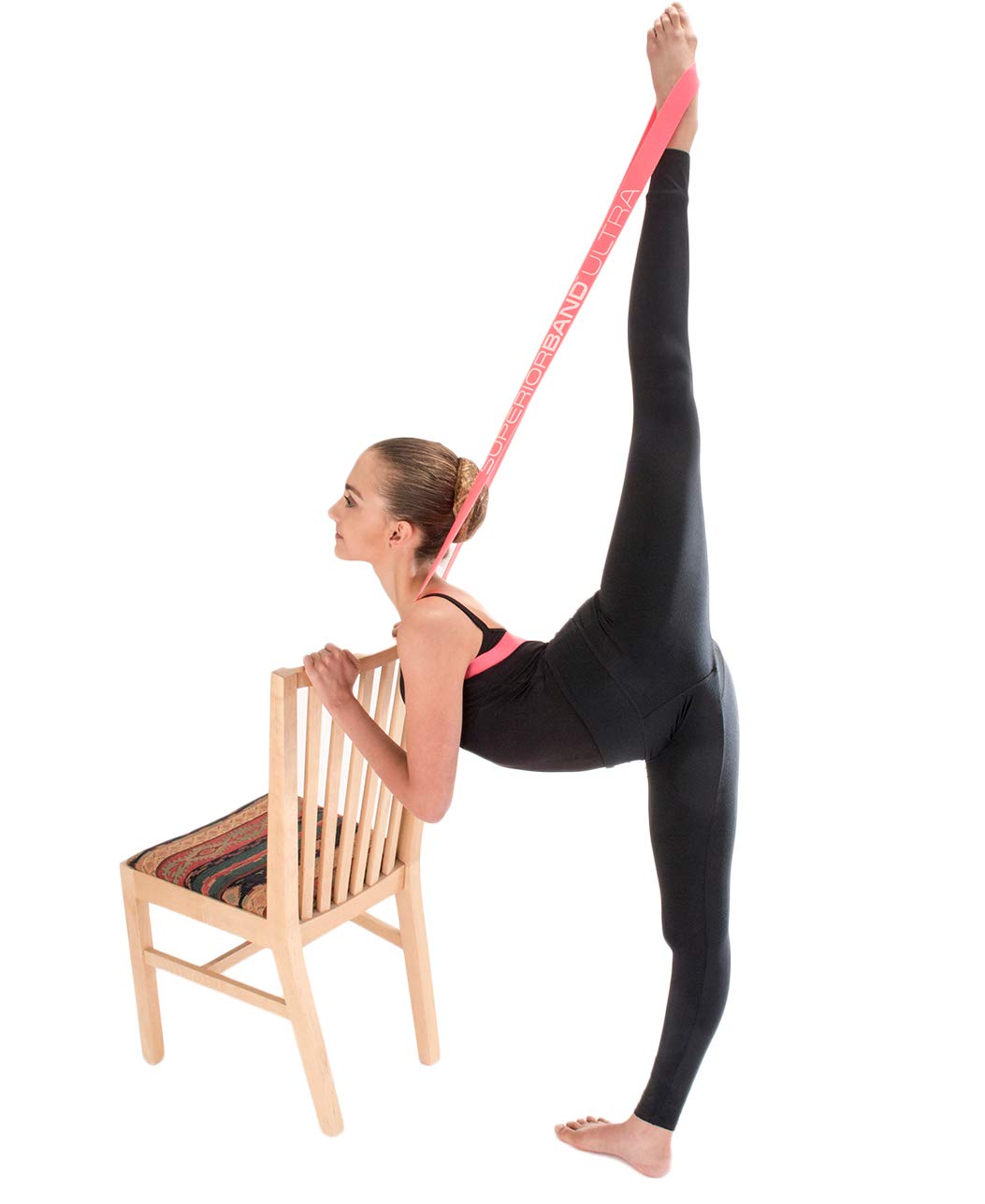 SuperiorBandBallet Stretch Band for Dance & Gymnastics Training. Includes Instructional Videos.