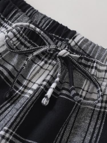 Latuza Women's Petite Cotton Lounge Pants Flannel Pajama Pants with Pockets4