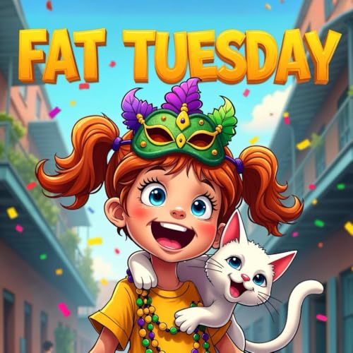 Fat Tuesday Mardi Gras Book for Kids: Stories of Celebration, Masquerade Masks, Spirit of Justice carnival , Faith, and Power Stories