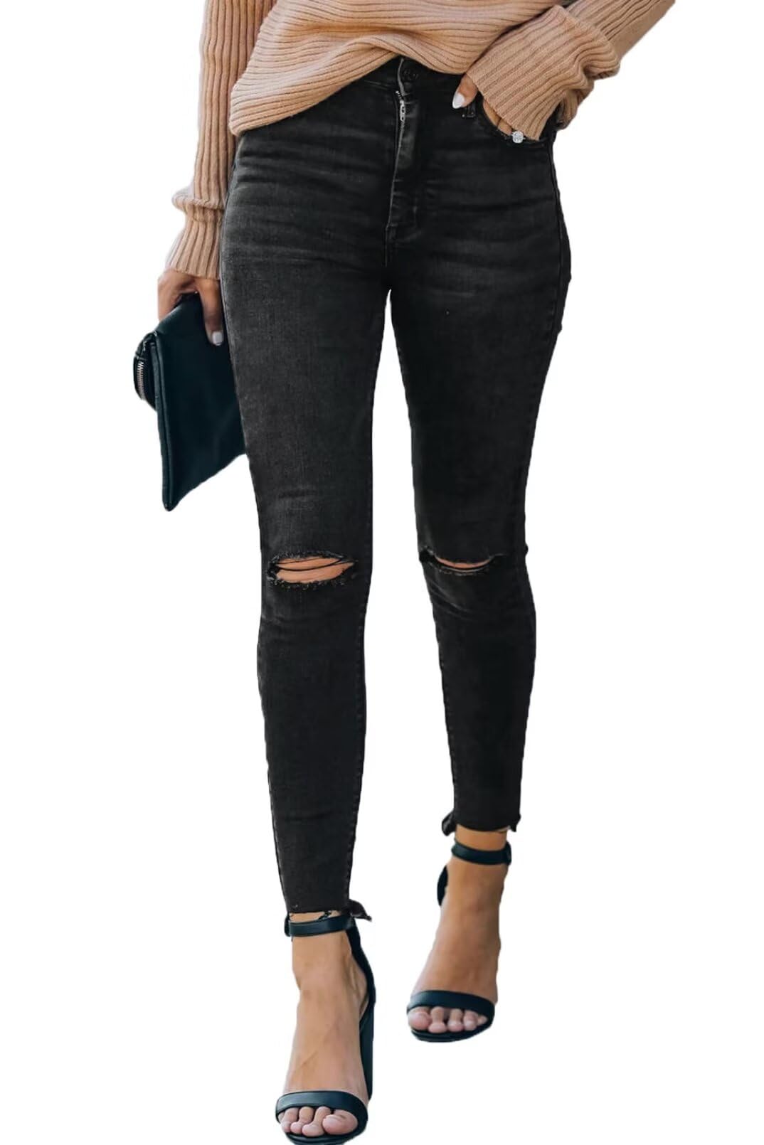 Allimy Damen Jeans