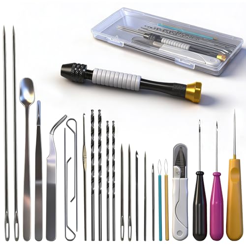 DiaWiew Beginners Candle Making Kit for Adults Wick Needle for Candle Making for Punching and Inserting Candle Molds Wicks Candle Making Tools Perfect to Silicone Molds with No Holes for Wicks