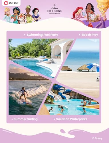 Image of Disney Princess Frozen Stitch Marvel Minnie Girl Swim Cover Up Terry Cloth Swimsuit Coverup Zip-up Bathing Suit Wrap Hooded